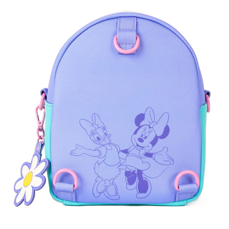 Disney by Loungefly Backpack Mini Daisy Duck & Minnie Mouse Convertible 4