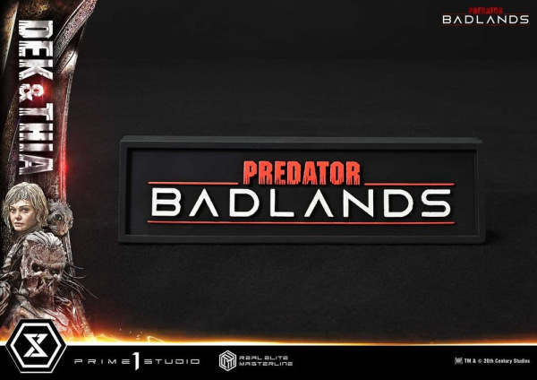 Predator Real Elite Masterline Statue 1/3 Badlands Dek & Thia 87 cm 13