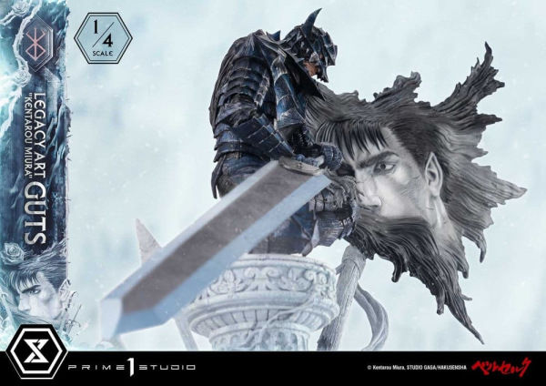 Berserk Legacy Art "Kentarou Miura" Statue 1/4 Guts 74 cm 12