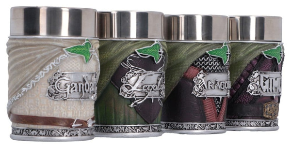 Lord of the Rings Mini Cup Set The Fellowship 4 cm 3