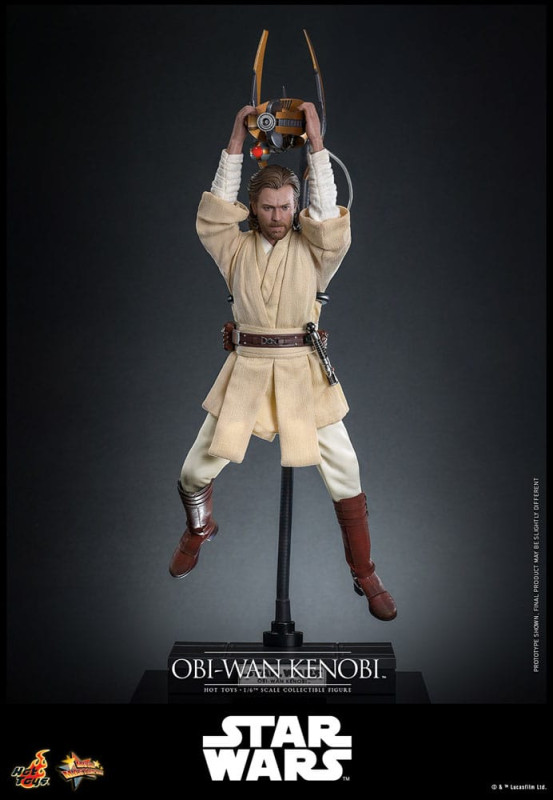 Star Wars: Episode II - Attack of the Clones Action Figure 1/6 Obi-Wan Kenobi 31 cm 9