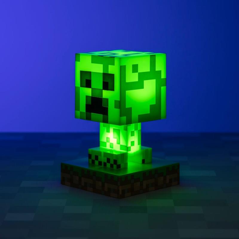 Minecraft Icons Light Creeper 11 cm 2