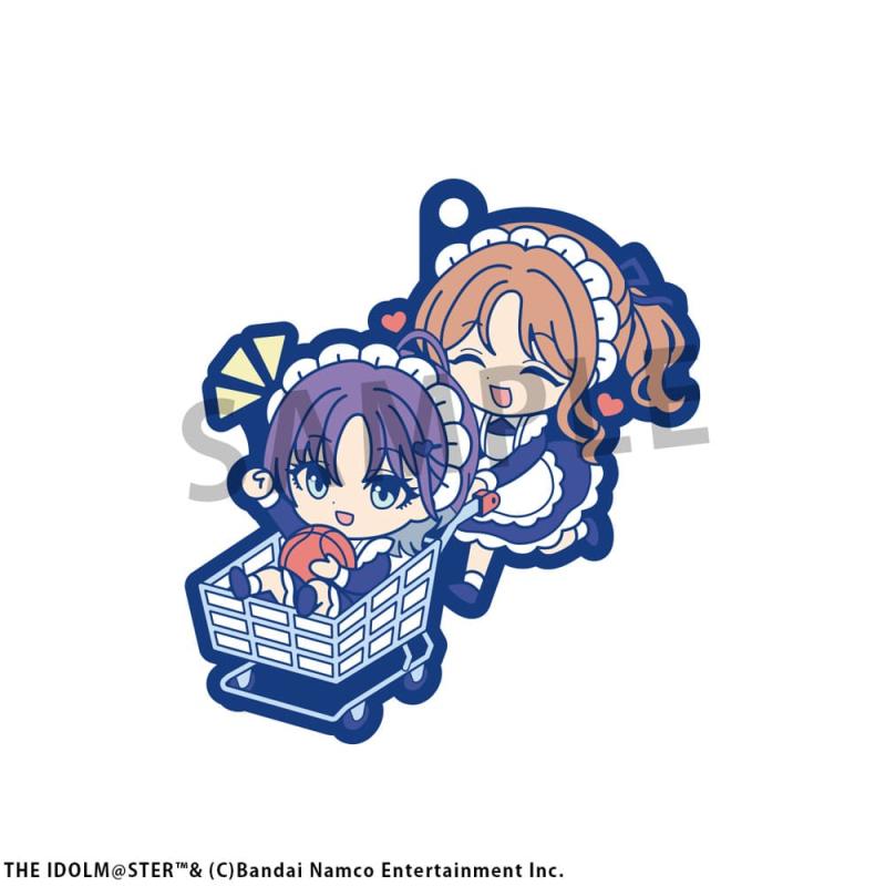 The Idolmaster Shiny Colors Rubber Charms Vol. 2 6 cm Assortment (6)