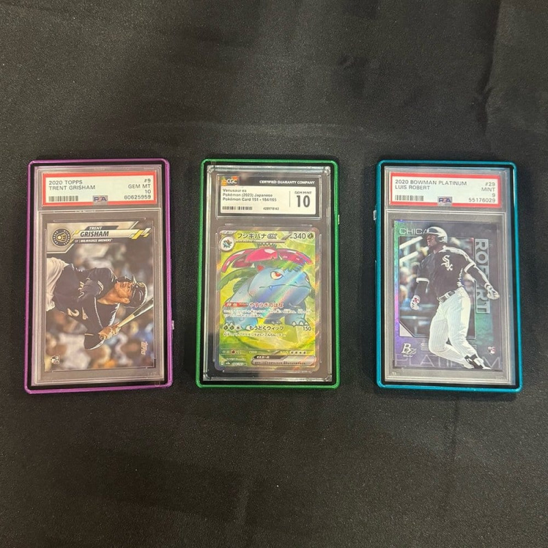 Slab Case Protectors for PSA Graded Cards Black 4