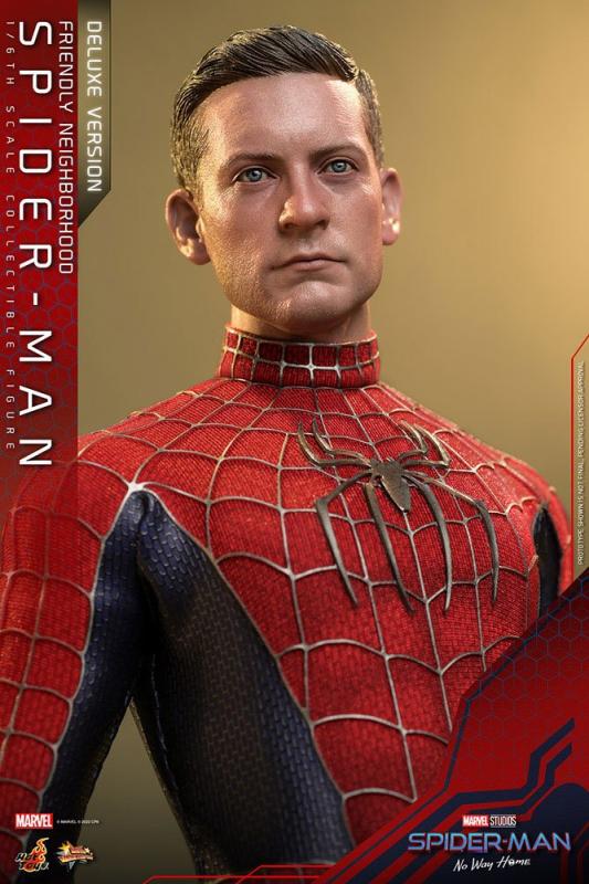 Spider-Man: No Way Home Movie Masterpiece Action Figure 1/6 Friendly Neighborhood Spider-Man (Deluxe