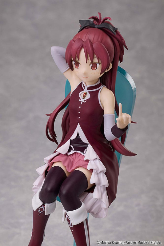 Puella Magi Madoka Magica The Movie: Rebellion PVC Statue Kyoko Sakura Tea Party Cake Song Ver. 18 c 5