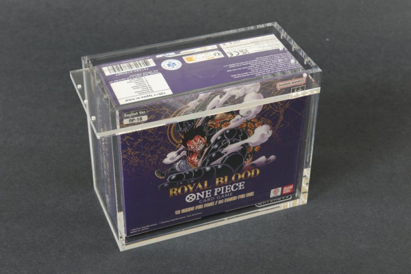 Evoretro Acrylic Display Case for Bandai One Piece TCG Booster Box (English) 2