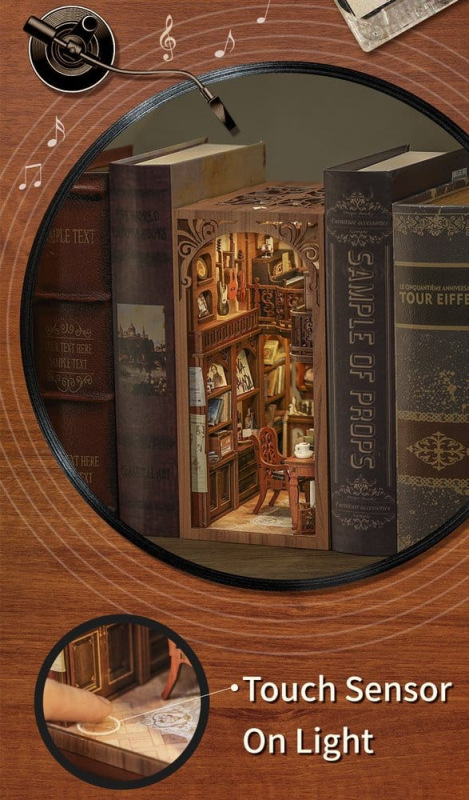 Book Nook The Secret Rhythm 23 x 11 cm 10