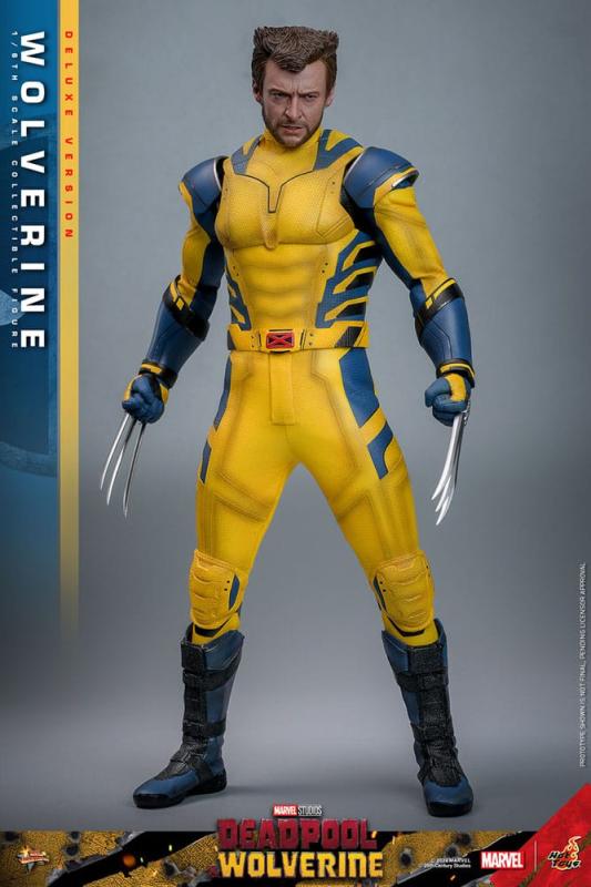 Deadpool & Wolverine Movie Masterpiece Action Figure 1/6 Wolverine (Deluxe Version) 31 cm