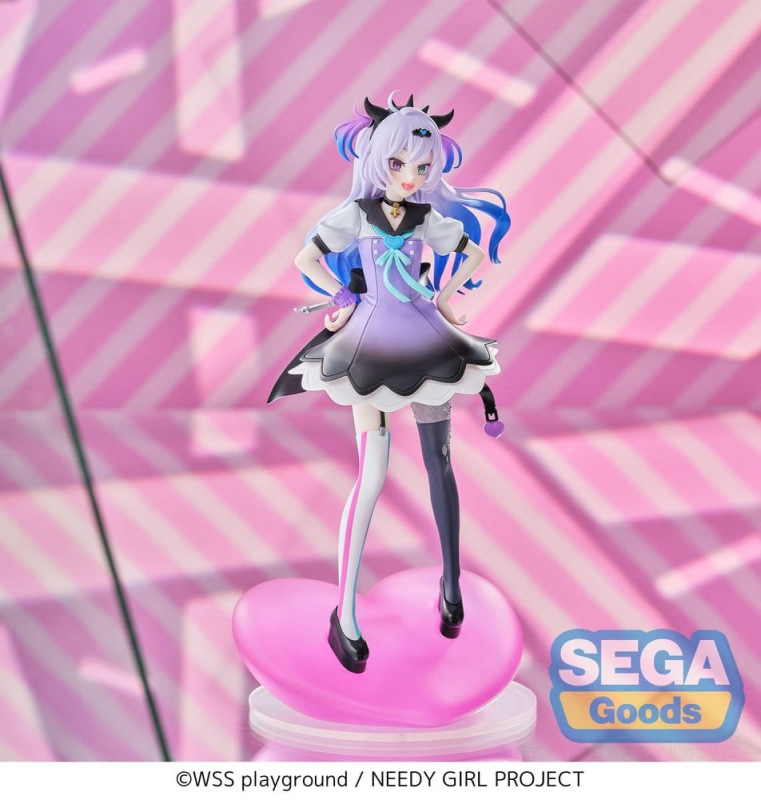 Needy Girl Overdose XStellar PVC Figure PURPLE LOLLIPOP 20 cm 3