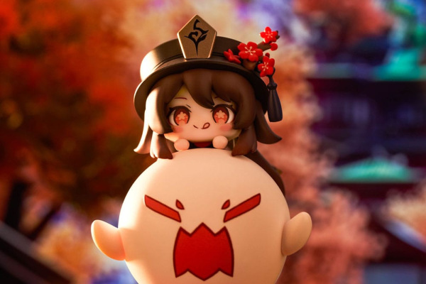 Genshin Impact PVC Statue Hu Tao Chibi Chara Yurayura Stand Ver. (re-run) 10 cm 3