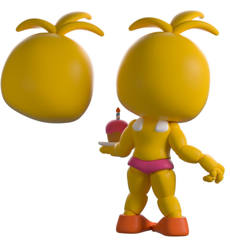 Five Nights at Freddy's Vinyl Figure Toy Chica12 cm 1