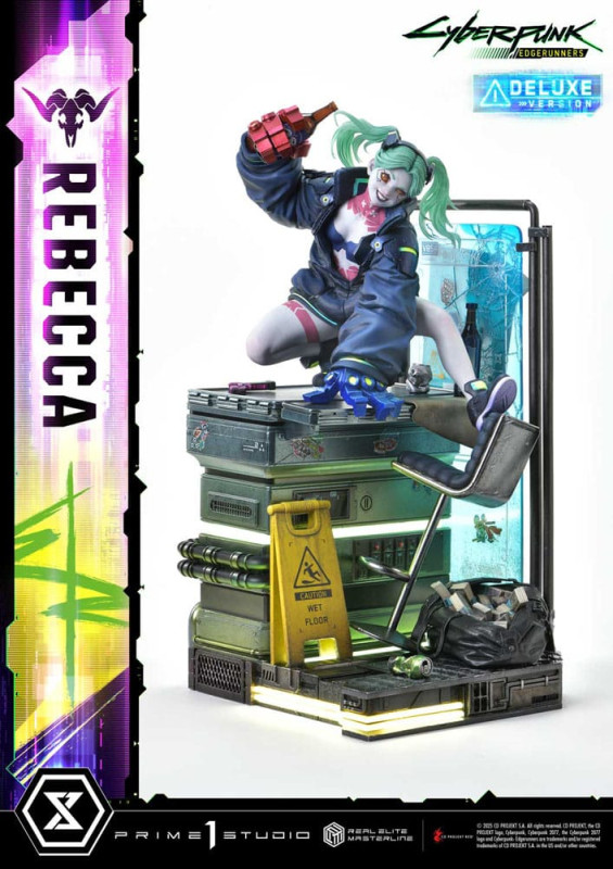 Cyberpunk: Edgerunners Real Elite Masterline Series Statue 1/4 Rebecca Deluxe Version 54 cm 11
