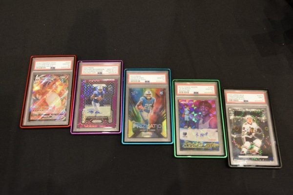 Slab Case Protectors for PSA Graded Cards Red 3