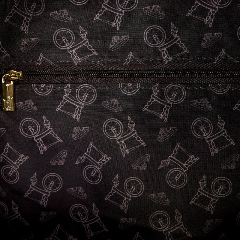 Disney by Loungefly Mini Backpack Sleeping Beauty Spinning Wheel 4