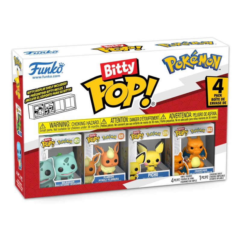 Pokémon Bitty POP! Vinyl Figure 4-Pack Series 3 2 cm 3