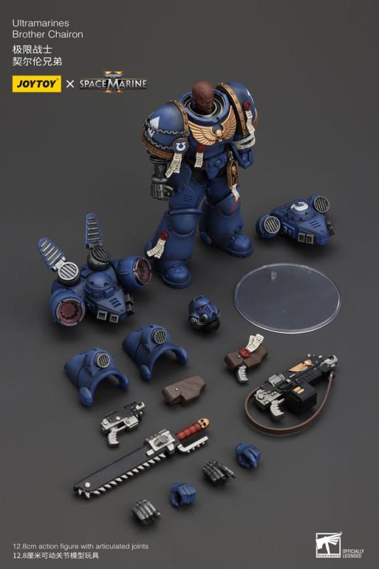 Warhammer 40k Action Figure 1/18 Uitramarines Brother Chairon 13 cm