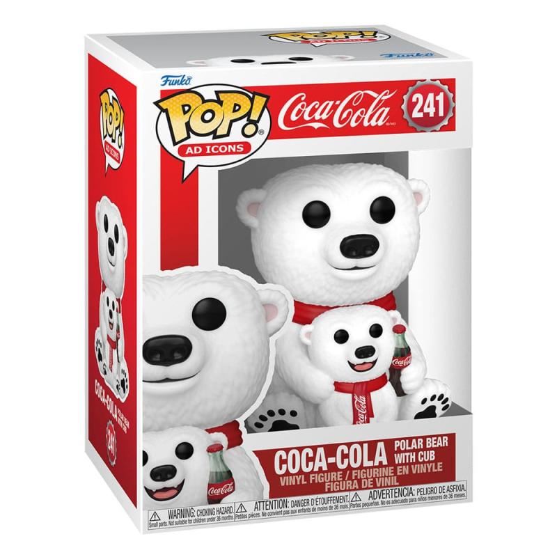 Coca-Cola POP&Buddy! Movies Vinyl Figure Bear & Cub 9 cm 1