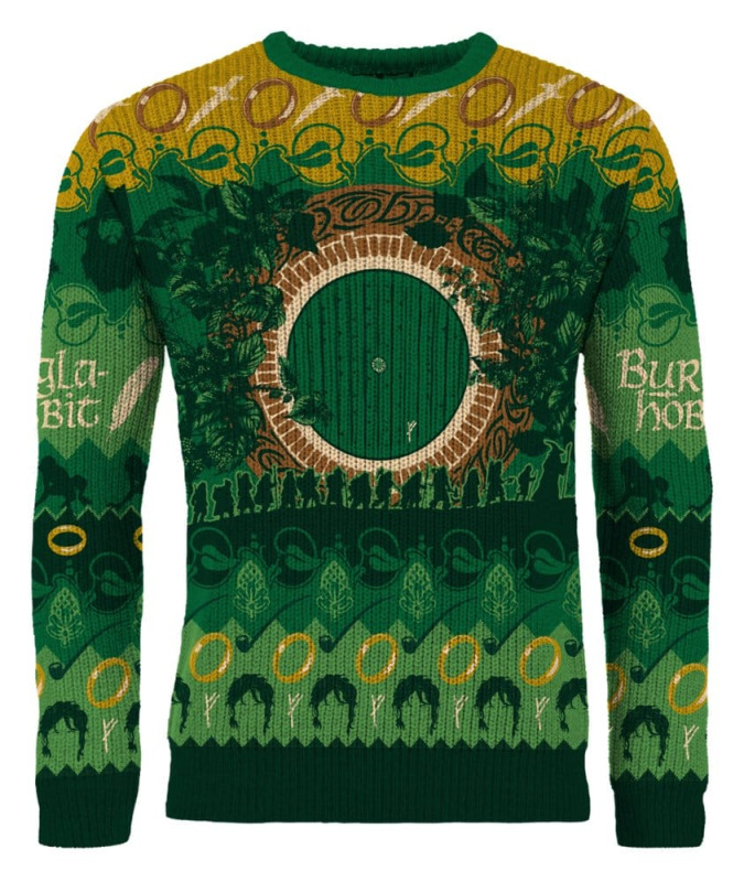 Lord of the Rings Christmas Sweater The Shire Size L 6