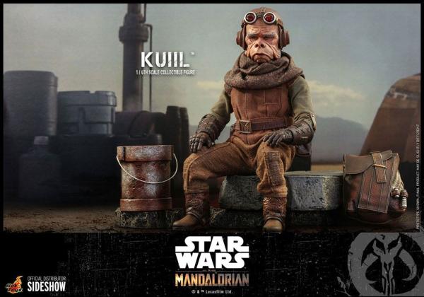 Star Wars The Mandalorian Action Figure 1/6 Kuiil 25 cm 8