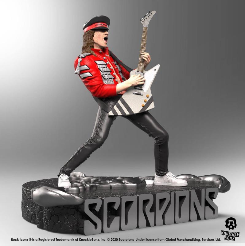 Scorpions Rock Iconz Statue Matthias Jabs Limited Edition 22 cm