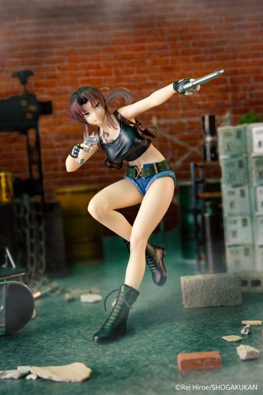 Black Lagoon Vivit PVC Statue Revy 16 cm 4