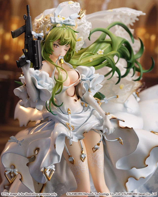 Girls Frontline SHIBUYA SCRAMBLE FIGURE PVC Statue 1/7 M950A Wounded Ver. 29 cm 11