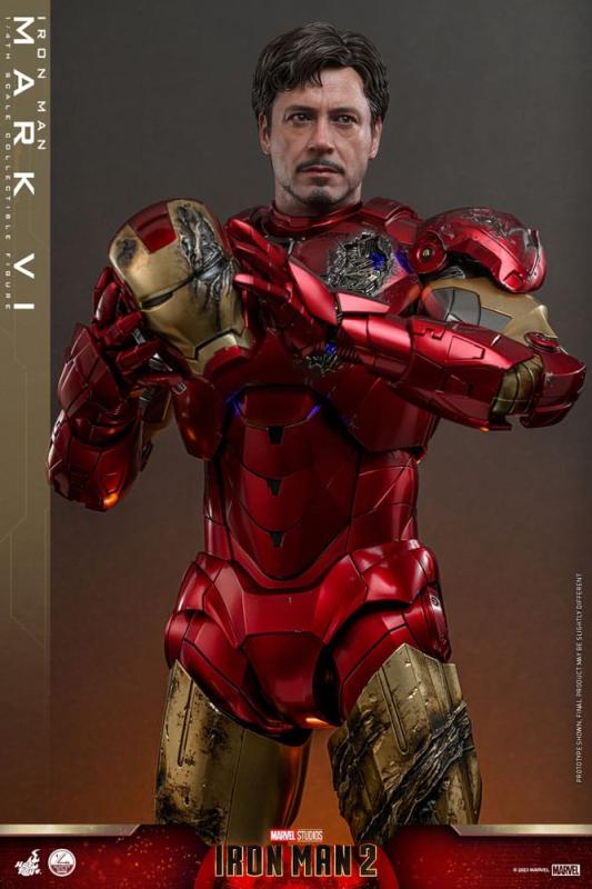 Iron Man 2 Action Figure 1/4 Iron Man Mark VI 48 cm 10