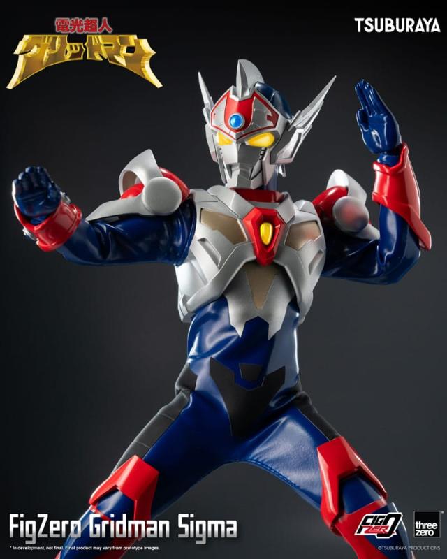 Gridman the Hyper Agent: Revenge of Neo Evil Lord FigZero Action Figure Gridman Sigma 30 cm 4