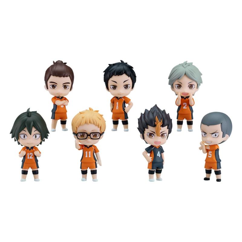 Haikyu!! Nendoroid Action Figure Surprise Ver. 02 Karasuno Edition 7 cm Assortment (7)