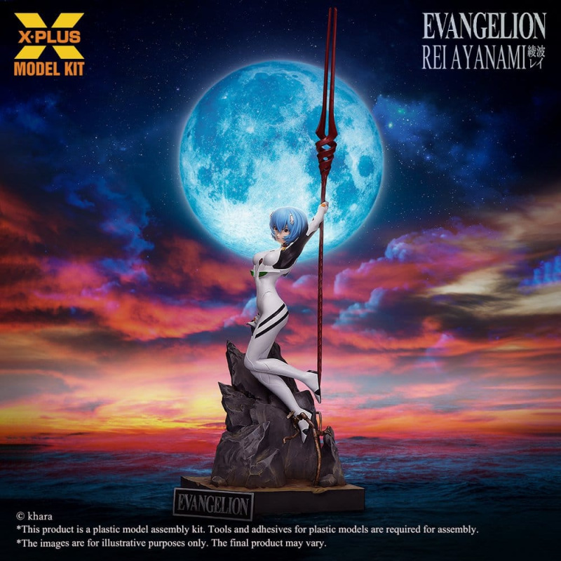 Evangelion Plastic Model Kit 1/8 Rei Ayanami 20 cm (Reproduction) 5