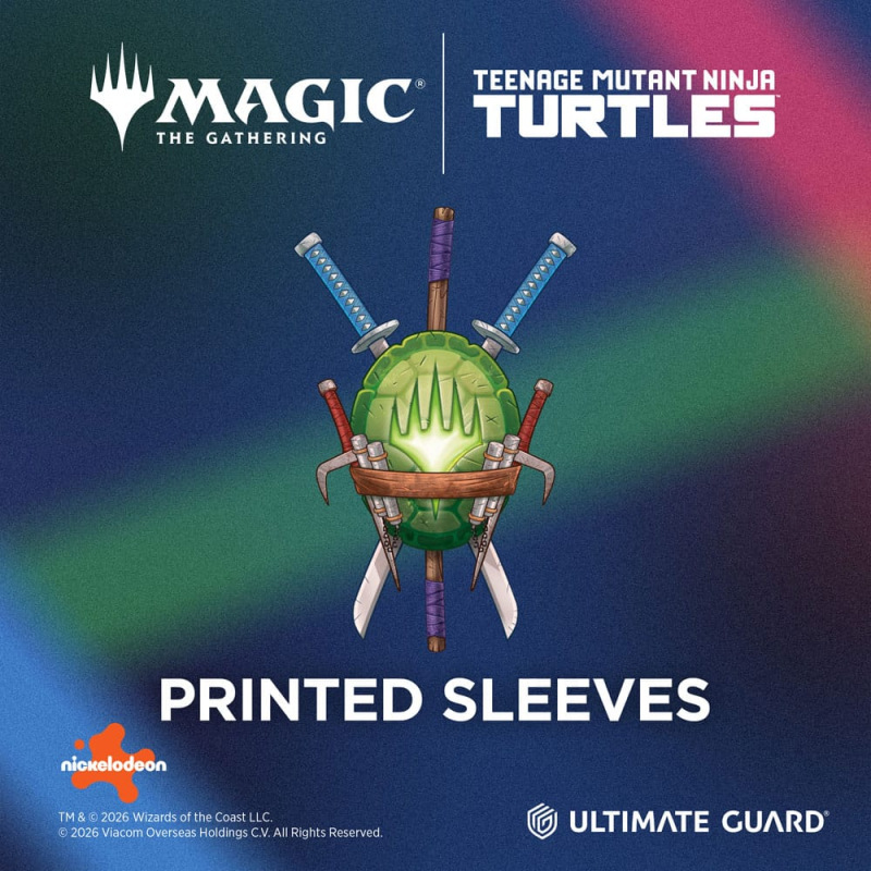 Ultimate Guard Art Sleeves Magic: The Gathering | Teenage Mutant Ninja Turtles - Pizza Box