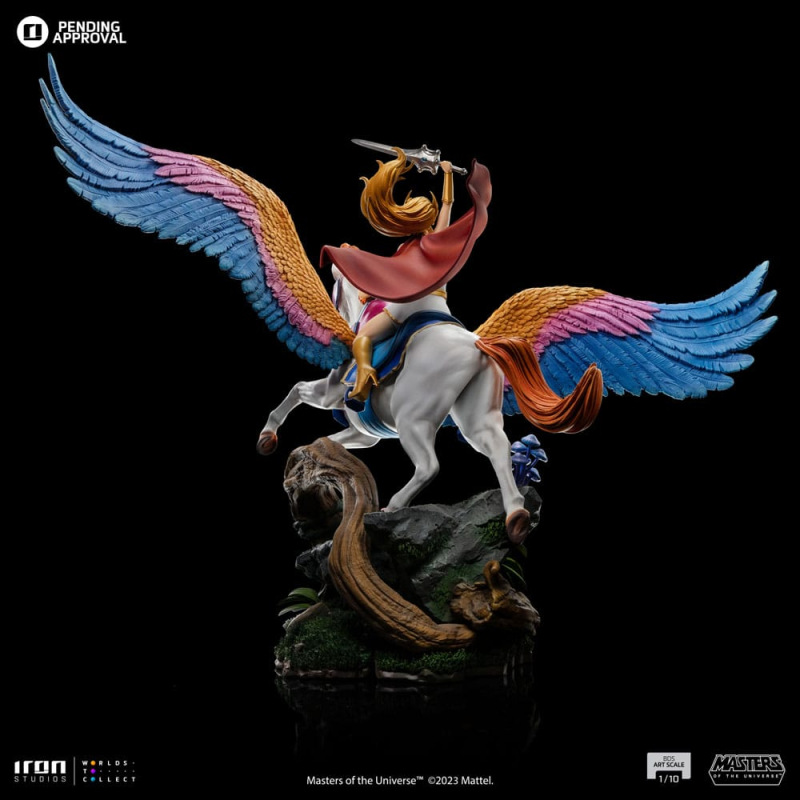 Masters of the Universe BDS Art Scale Statue 1/10 She-Ra and Swiftwind 42 cm 4