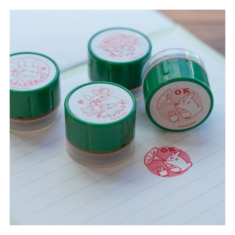 My Neighbor Totoro Stamp Totoro & Catbus Congratulations 1