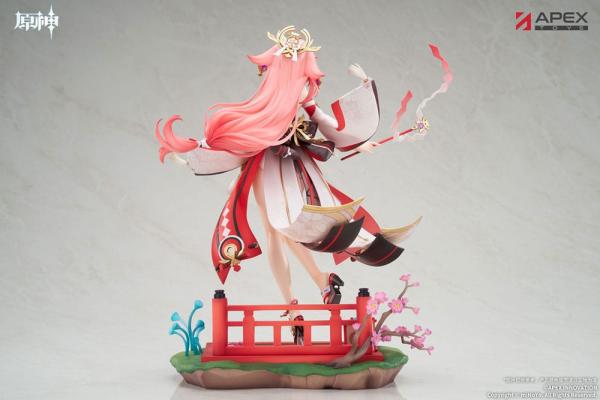 Genshin Impact PVC Statue 1/7 Yae Miko Astute Amusement Ver. 28 cm 7