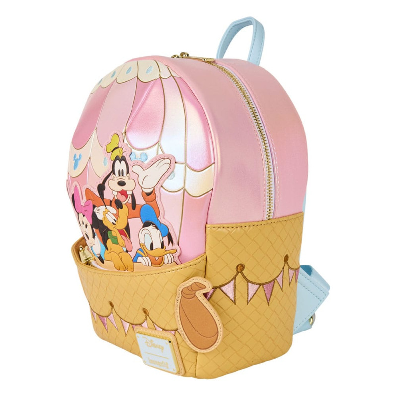 Disney by Loungefly Mini Backpack Mickey & Friends Figural Hot Air Balloon 1