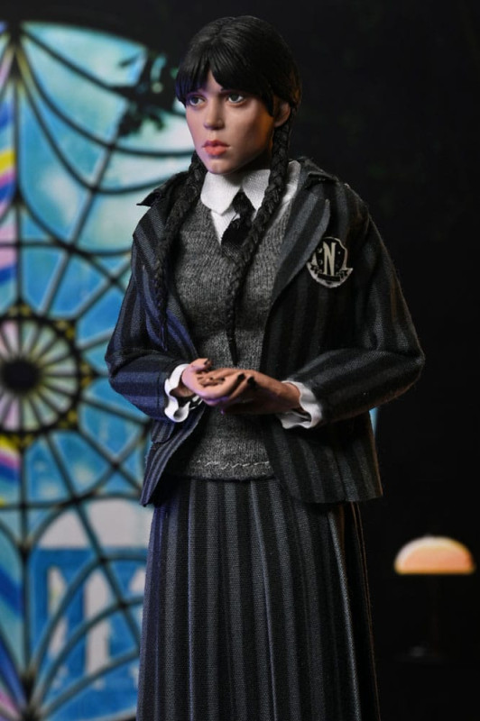 Wednesday Action Figures 2 Pack Wednesday Addams (Nevermore Uniform) and Enid 20 cm 11