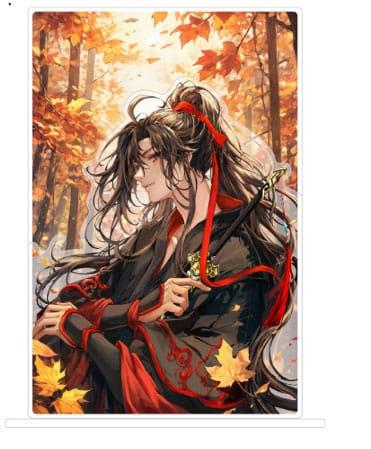 Grandmaster of Demonic Cultivation Acrylic Stand Wei Wuxian 2024 Birthday Ver. 18 cm