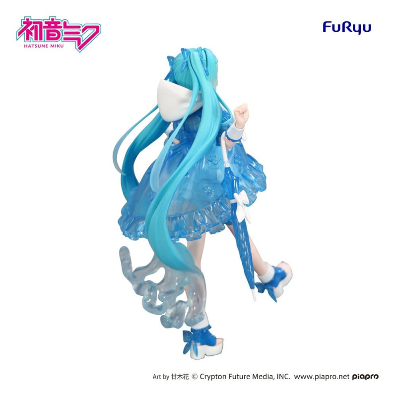 Hatsune Miku Trio-Try-iT PVC Statue Miku Rainy Dance 19 cm 3