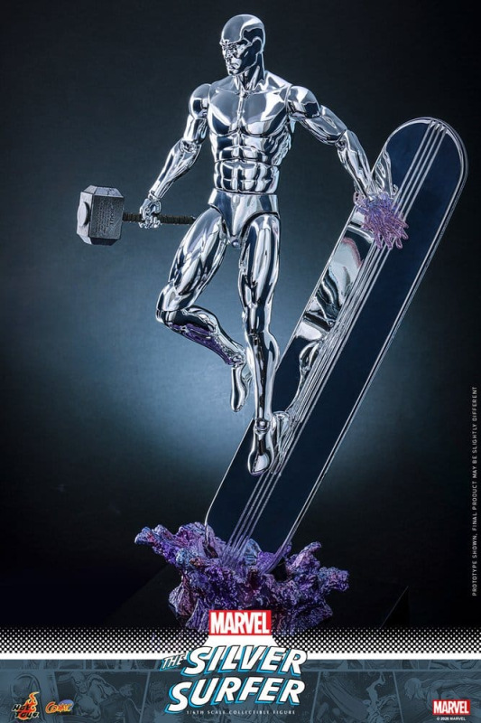 Marvel Action Figure 1/6 Silver Surfer 32 cm 9