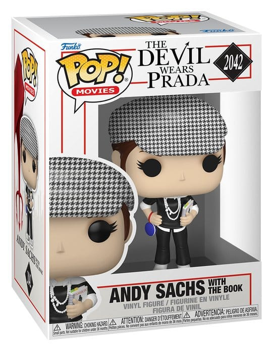 The Devil Wears Prada POP! Movies Vinyl Figure Andy Sachs? withThe Book 9 cm 1