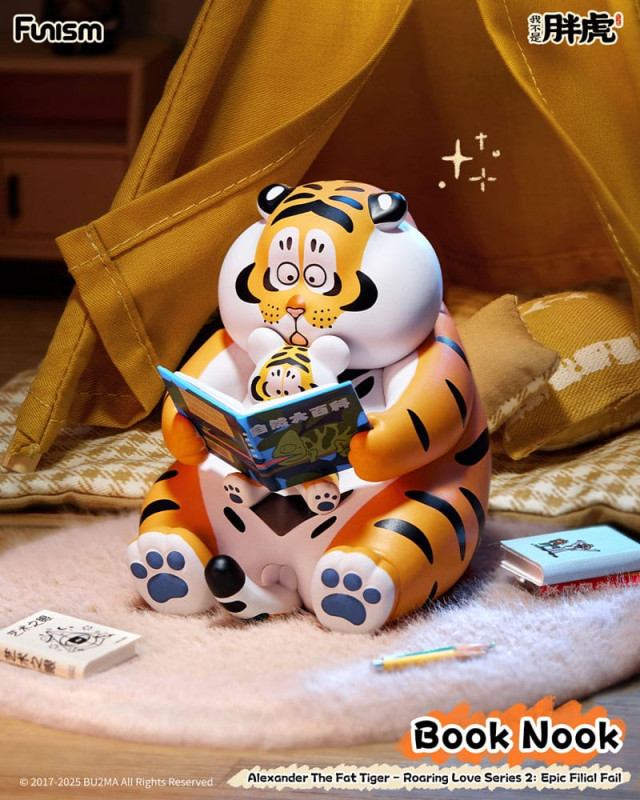 Alexander The Fat Tiger Mini Figures Roaring Love Series 2: Epic Filial Fabil7 cm Display (8) 3