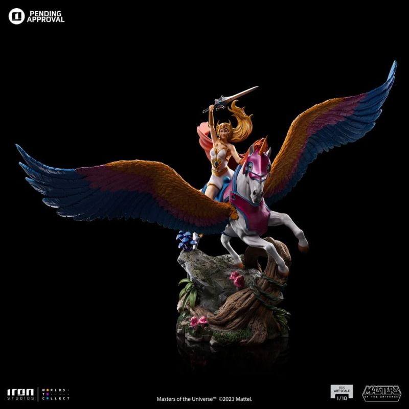 Masters of the Universe BDS Art Scale Statue 1/10 She-Ra and Swiftwind 42 cm 1