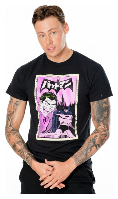 Batman T-Shirt Joker Anime Poster Size M 1