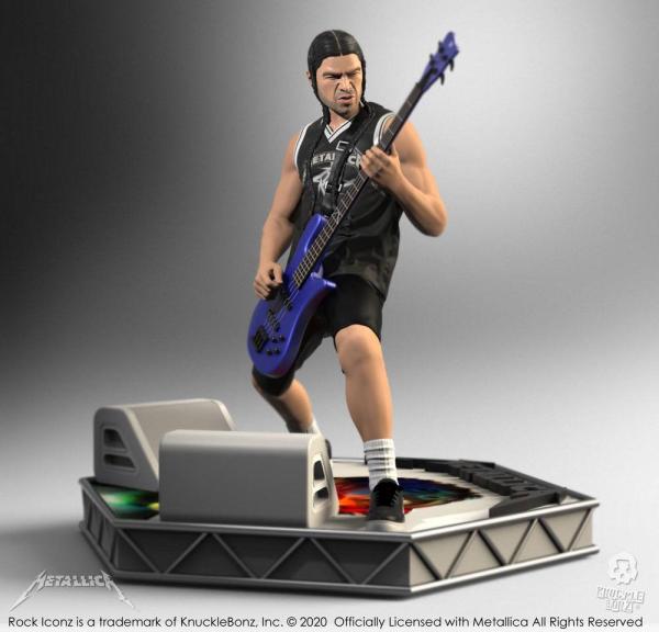 Metallica Rock Iconz Statue Robert Trujillo Limited Edition 22 cm 8