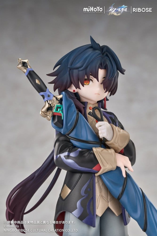 Honkai: Star Rail Rise Up+ Chibi Cat Series Chibi Figure Blade Ver. 19 cm 6