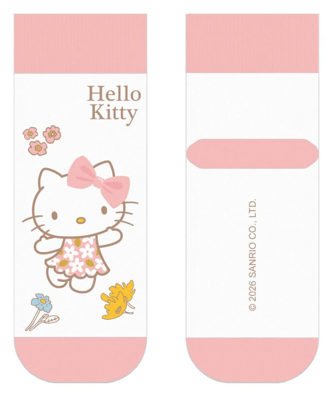 Sanrio Socks Hello Kitty Buttercream Short 36-40 2