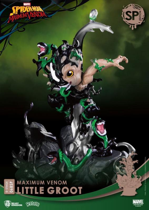Marvel Comics: Maximum Venom Little Groot 16 cm D-Stage PVC Diorama - Beast Kingdom Toys