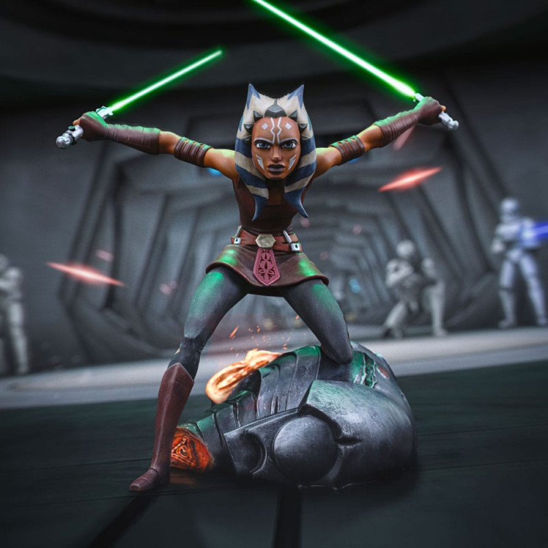 Star Wars: The Clone Wars Art Scale Statue 1/10 Ahsoka Tano 19 cm 5