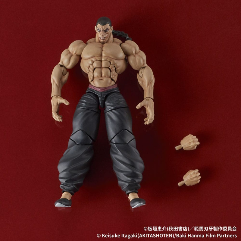 Baki Hanma Digaction Action Figure Retsu Kaioh 7 cm 11